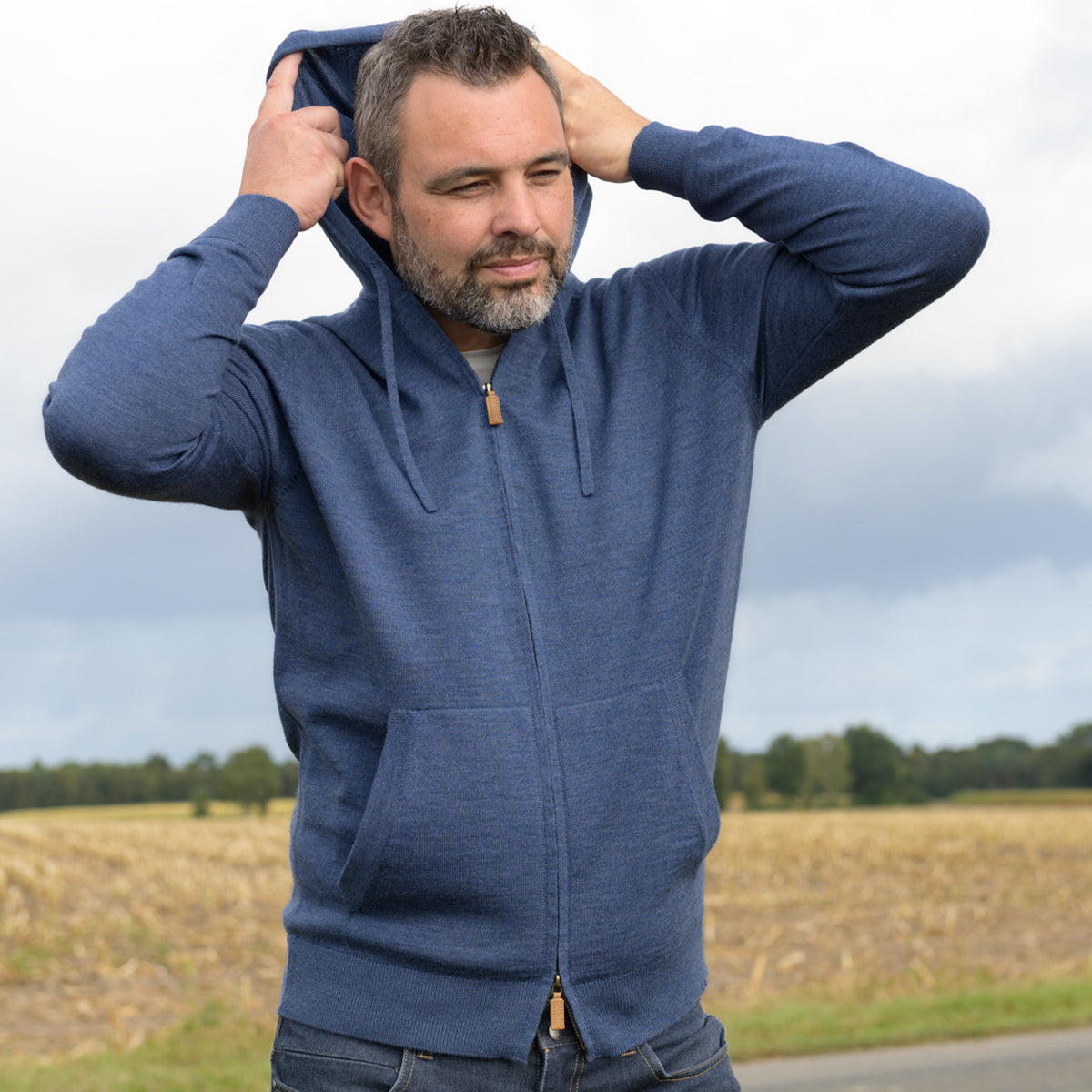 Herren-Strickjacke – Die Wolldecke - Main Image