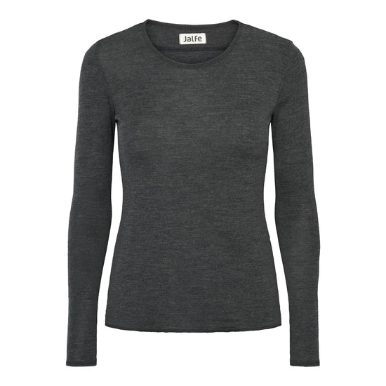 
                  
                    Langarm-Shirt, meliert
                  
                