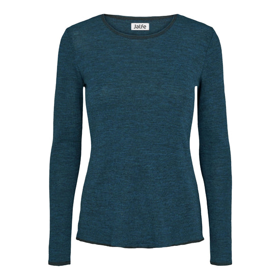 
                  
                    Langarm-Shirt, meliert
                  
                