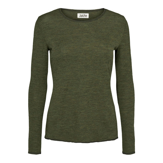 
                  
                    Langarm-Shirt, meliert
                  
                