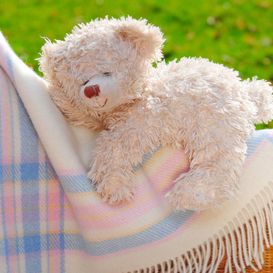 
                  
                    Klassische Babydecke, reine Wolle
                  
                