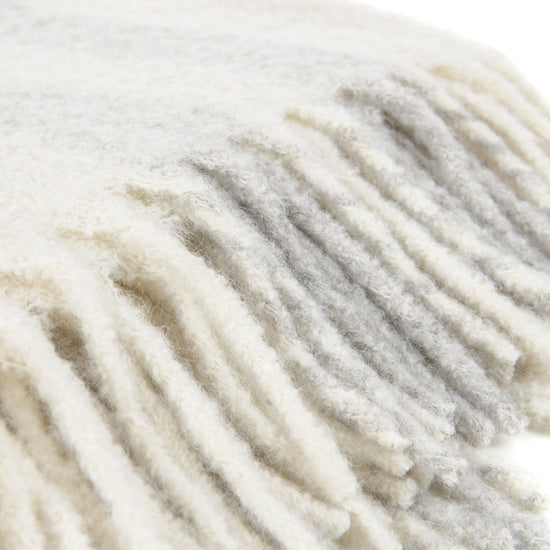 
                  
                    Leichtes Bouclé Alpaka/Seide-Plaid "INKA"
                  
                