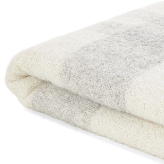 
                  
                    Leichtes Bouclé Alpaka/Seide-Plaid "INKA"
                  
                