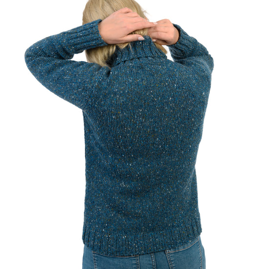 
                  
                    Modischer Rollkragenpullover, Mulesing Free
                  
                