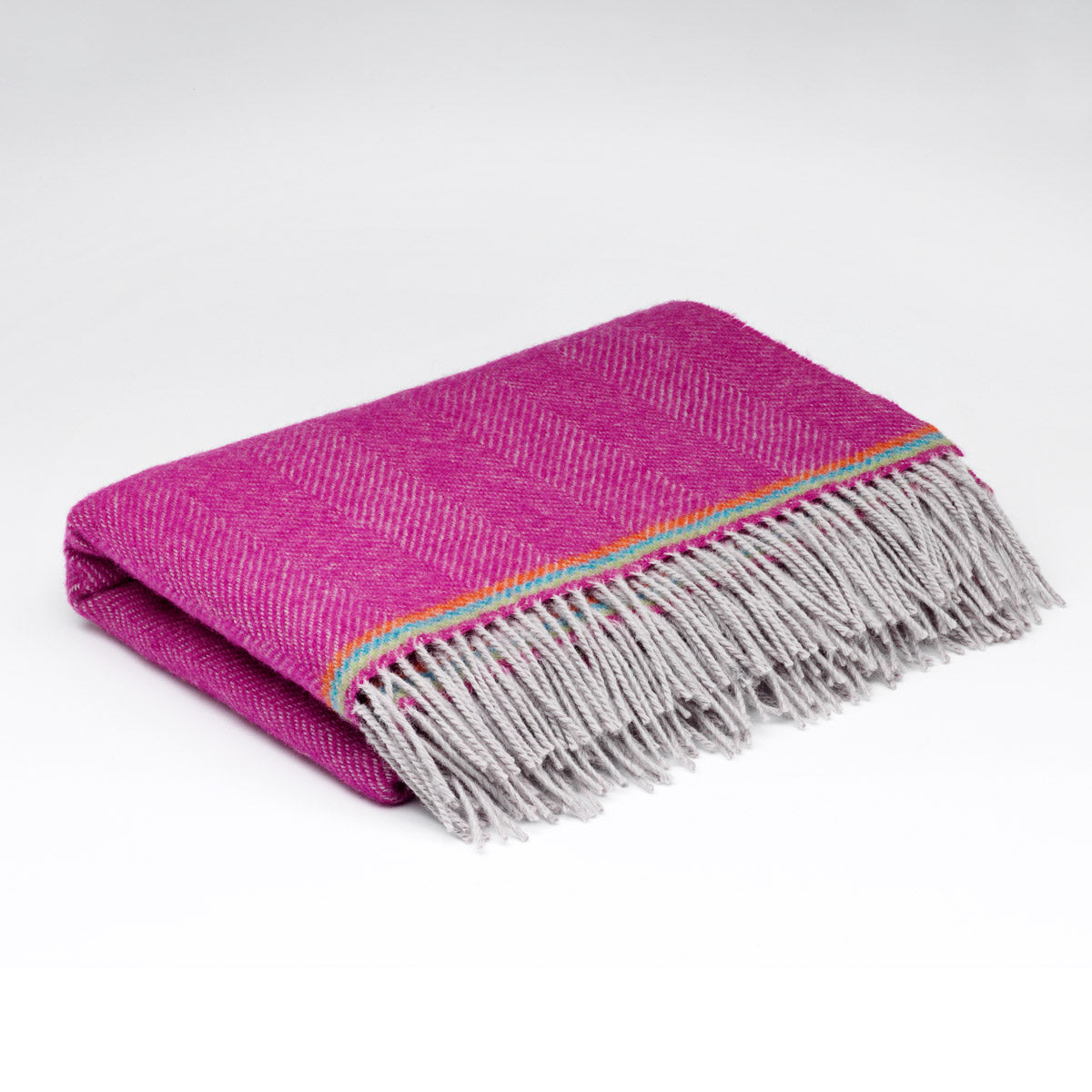 Bunte Kniedecke von McNutt - Magenta