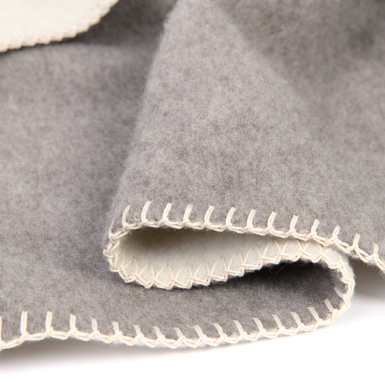 
                  
                    Kniedecke aus Lammwolle "LUNA"
                  
                