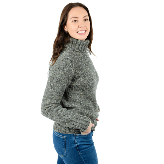 
                  
                    Modischer Rollkragenpullover, Mulesing Free
                  
                