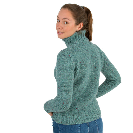 
                  
                    Modischer Rollkragenpullover, Mulesing Free
                  
                