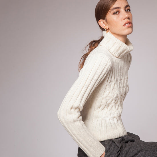 
                  
                    Fisherman-Rollkragenpullover
                  
                