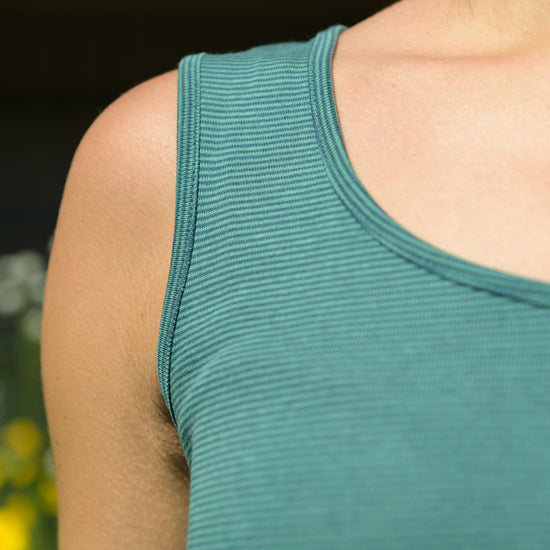 
                  
                    Geringeltes Top aus Bio-Baumwolle (kbA)
                  
                