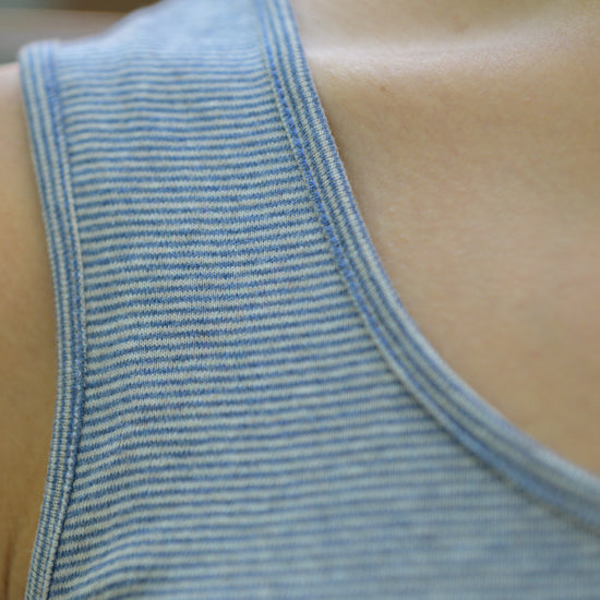 
                  
                    Geringeltes Top aus Bio-Baumwolle (kbA)
                  
                