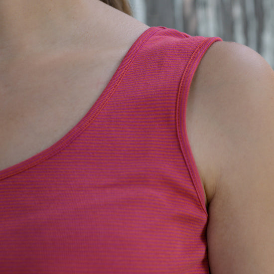 
                  
                    Geringeltes Top aus Bio-Baumwolle (kbA)
                  
                