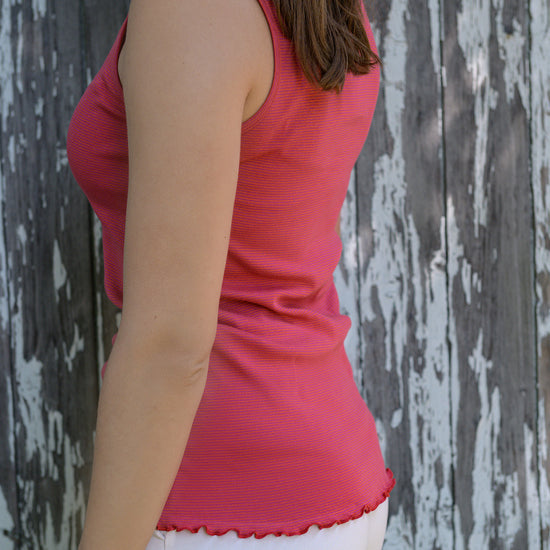 
                  
                    Geringeltes Top aus Bio-Baumwolle (kbA)
                  
                