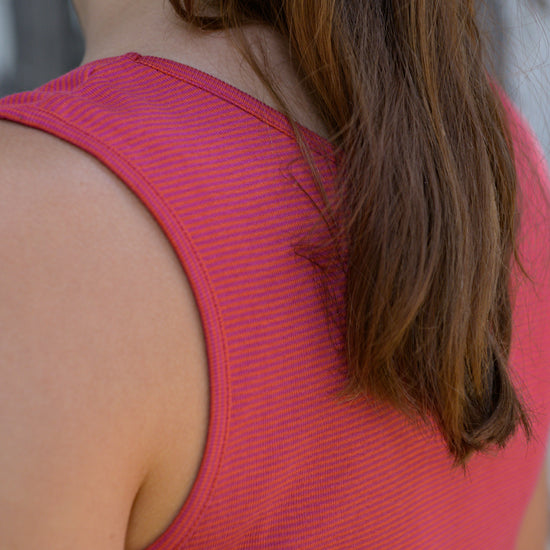 
                  
                    Geringeltes Top aus Bio-Baumwolle (kbA)
                  
                