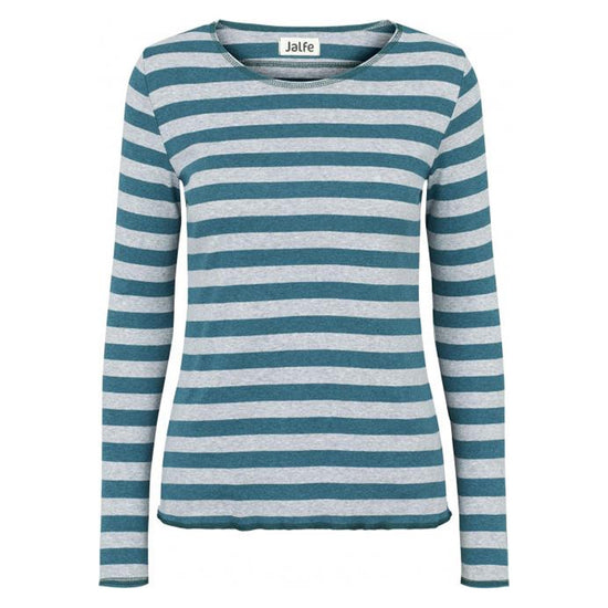 
                  
                    Streifen-Shirt aus 100% Bio-Baumwolle
                  
                