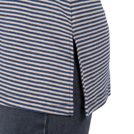 
                  
                    Geringeltes Kurzarm-Shirt aus Bio-Baumwolle
                  
                