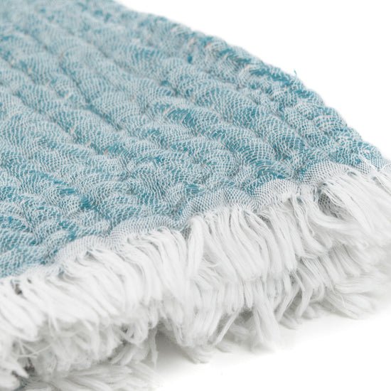 
                  
                    "MINI DUO" - Mini Decke aus Baumwolle und Leinen
                  
                