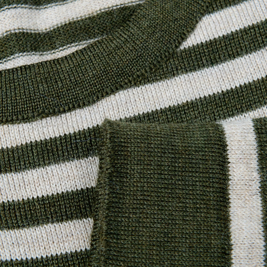 
                  
                    Feiner Langarm-Wollpullover aus Merinowolle
                  
                