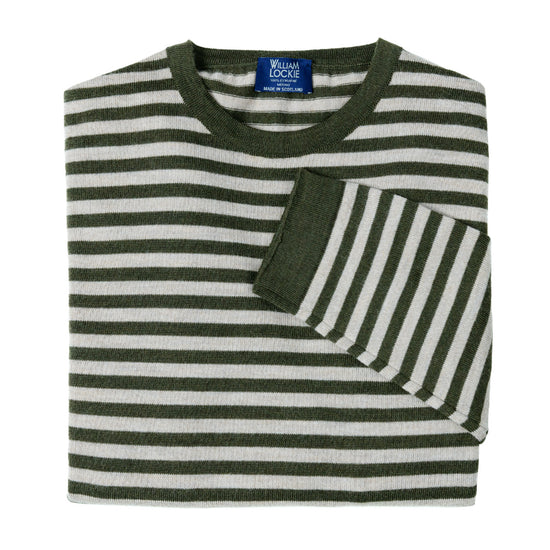 
                  
                    Feiner Langarm-Wollpullover aus Merinowolle
                  
                