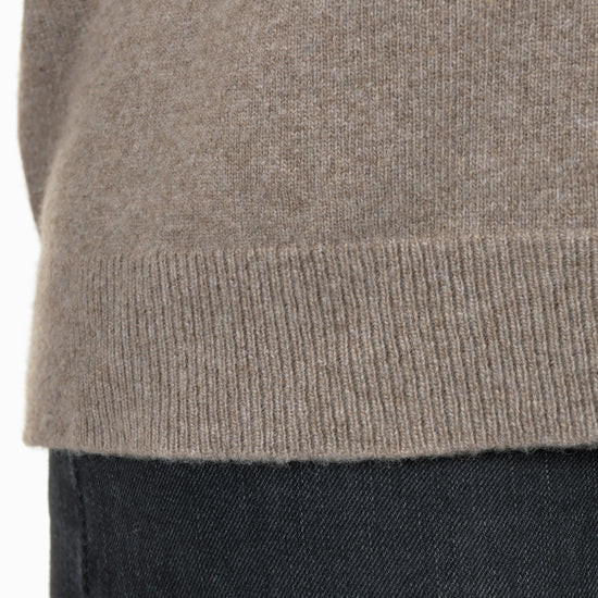 
                  
                    Damenpullover mit Rundhalsausschnitt "Welslee" - mittelbraun
                  
                