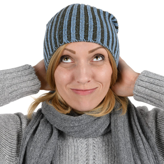 
                  
                    Wollmütze "Rib Hat", zweifarbig
                  
                