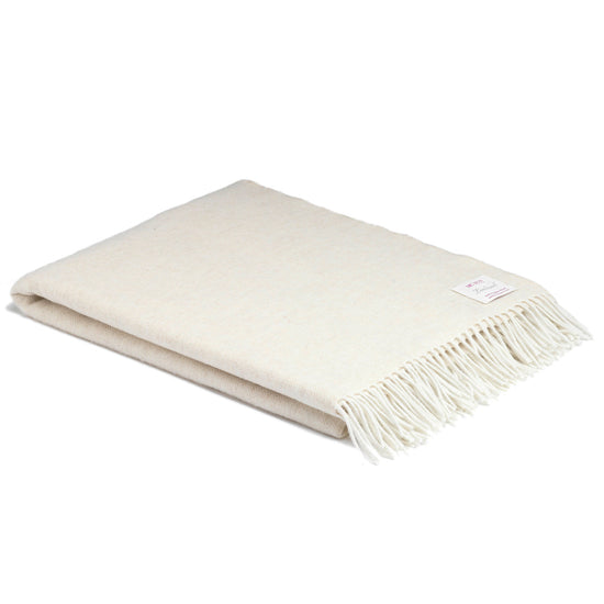 
                  
                    Wolldecke in feinem Fischgrätmuster
                  
                