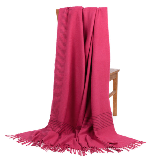 
                  
                    Wolldecke mit Kaschmir "Wilde Orchidee"
                  
                