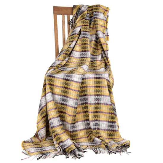 
                  
                    Feines Wollplaid "Bunte Diamanten"
                  
                