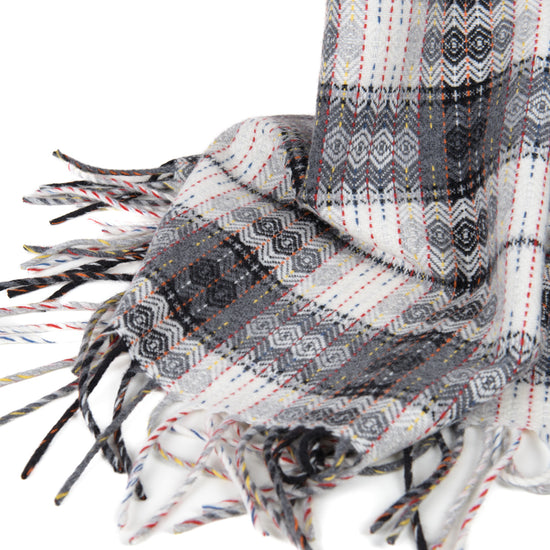 
                  
                    Feines Wollplaid "Bunte Diamanten"
                  
                