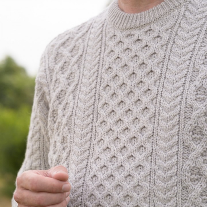 Herrenpullover Honeycomb Sweater